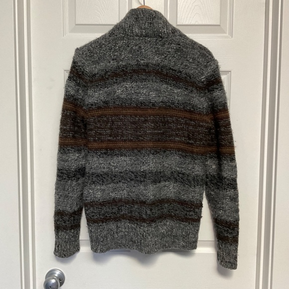 Chunky Wool/Alpaca Blend Toggle Front Cardigan by Wilfred Free size M - Picture 3 of 8